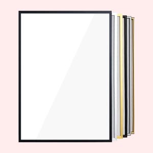 알루미늄액자 슈퍼슬림 라운드 프레임 주문 제작 A2