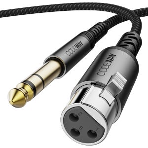 코드웨이 XLR(암) to 5.5 케이블 10m