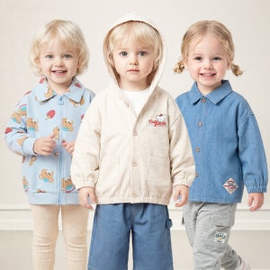 [밀크마일] 봄 신상 유아동 인기 아우터 가디건/집업/점퍼 모음