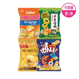 해태 대용량 스낵 (110g X 6개)