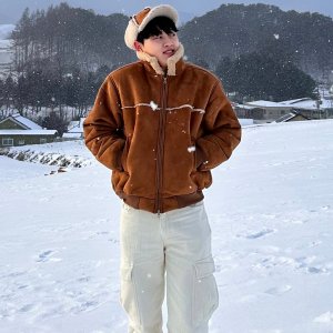 너드 무스탕 투웨이 자켓 (4color)