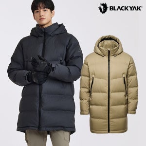 블랙야크 남성 구스다운 등산 롱패딩 빅사이즈 웰딩 롱다운자켓 1BYPAW4029