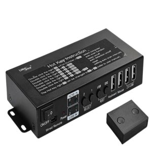 4K HDMI 2:1 KVM 셀렉터 투컴 선택기 키보드 마우스 제어 핫키 PC전환 오토스캔 지원 LS-HDH2KVM