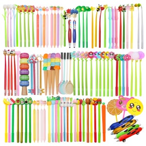 캐릭터 볼펜 모음 펜 귀여운 특이한 학용품 사무용품 판촉물 인쇄 가능