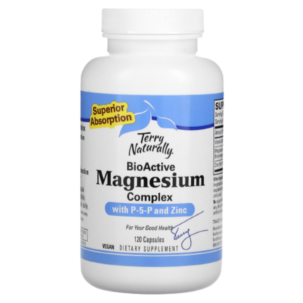 <b>테리내추럴리</b> 마그네슘 글리시네이트 Magnesium 아연 캡슐 120정