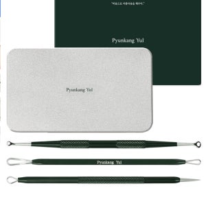 여드름 압출 바늘 코 비립종 피지 좁쌀 짜기 압출기 세트