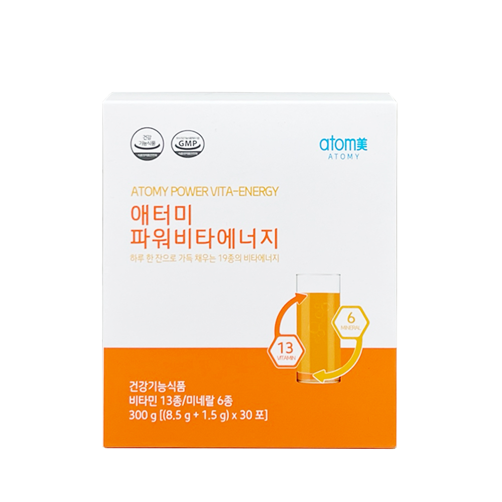애터미 파워비타에너지 멀티비타민 미네랄 (30포)