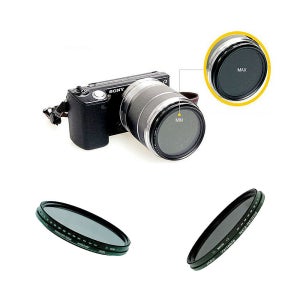 JABA 가변 ND 필터 ND2-2000 편광 카메라 렌즈 77mm