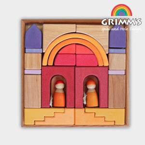 GRIMM’S 발도르프 교구 그림스 데저트 월드 아기 원목 장난감 유치원 어린이집