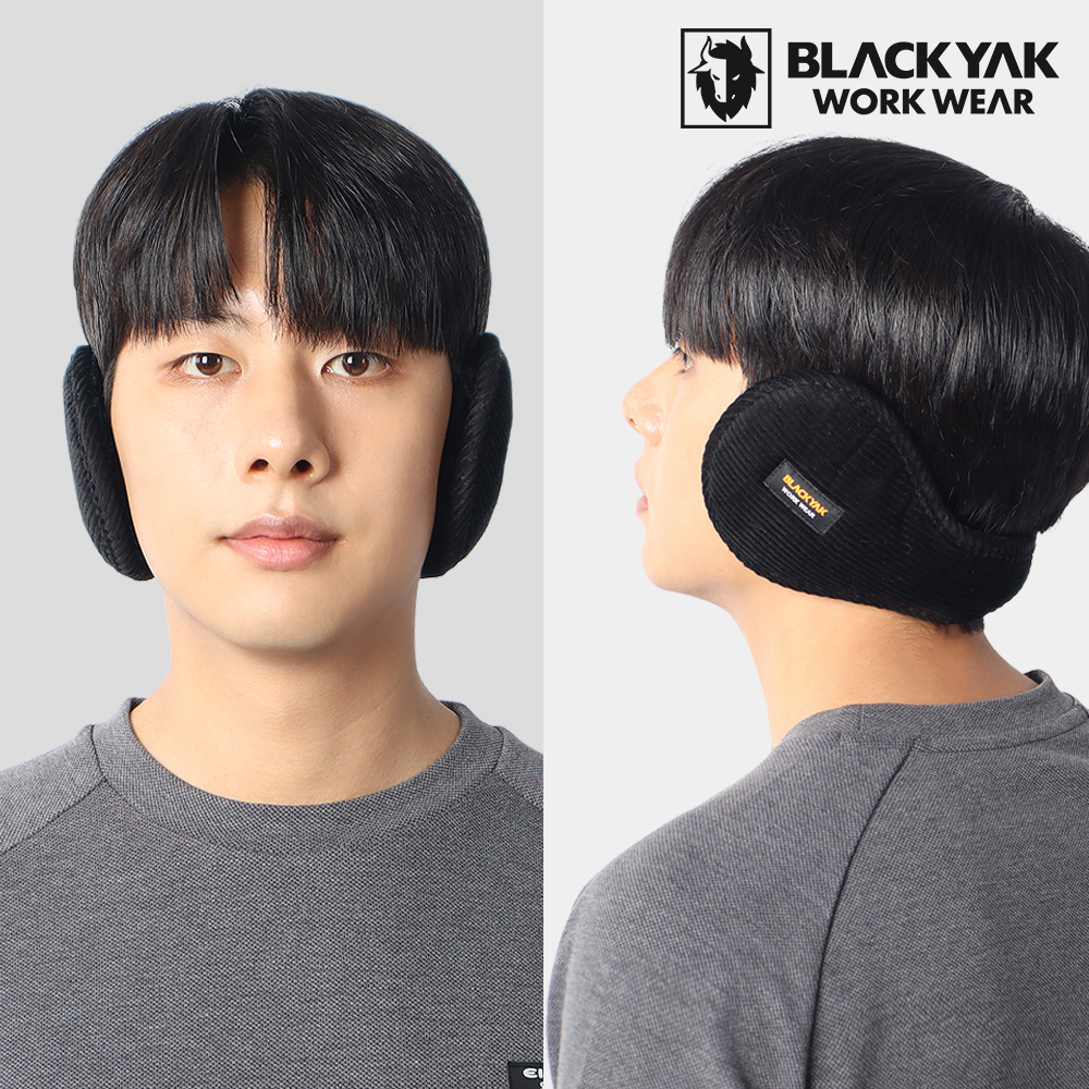블랙야크 방한 귀마개 접이식 가을 겨울 귀도리 방한용품 털