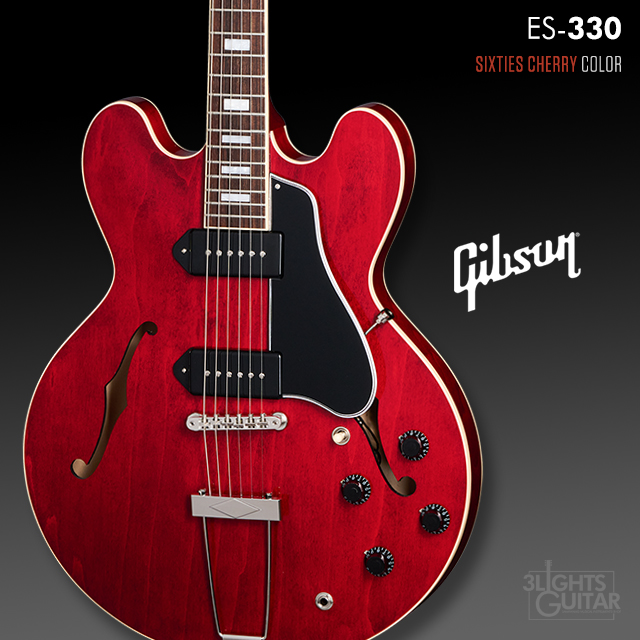 Gibson [정식대리점] 깁슨 할로우바디 일렉기타 ES-330 체리 / Gibson ES330