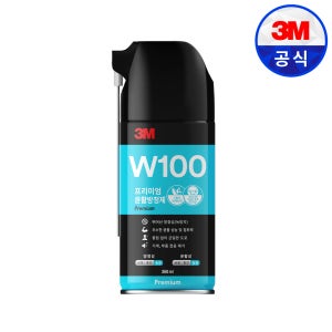 3M W100 뉴프리미엄 윤활 방청제 360ML 스프레이 녹제거 부식 방지 기계 에어로졸