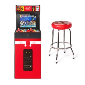NEOGEO 네오지오 MVSX 콤보2 홈 아케이드 게임기 17인치+중앙 베이스+전용 스툴 [MVSX-COMBO-II]