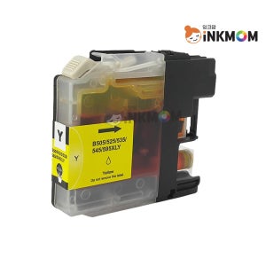 브라더 LC535XL-Y 노랑 재생(호환)잉크 MFC-J200 DCP-J100