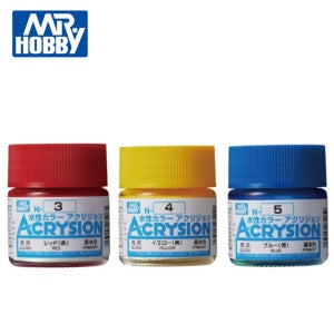 군제 미스터하비 ACRYSION 아크리존 수성 아크릴 도료 10ml