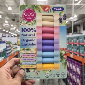 [9개 대용량] NEW 이오스 천연 유기농 립밤 세트 EOS Lip Balm 스무스 립밤