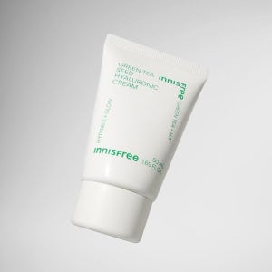 이니스프리 그린티 씨드 히알루론산 수분크림 / 진정 보습 속건조 화잘먹 50mL, 1개 (튜브형)