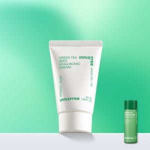 이니스프리 그린티 씨드 히알루론산 수분크림 / 진정 보습 속건조 화잘먹 50mL, 1개 (튜브형)
