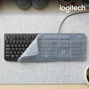 (국내정품) 로지텍코리아 K120 NEW USB 유선 키보드 한글 키스킨포함 사무용 교육용에 적합