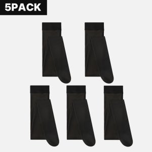 [5pack] 벨벳 시스루 스타킹