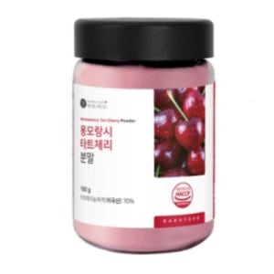 몽모랑시 타트체리 분말 1병 160g 미국산 파우더 생식 비건