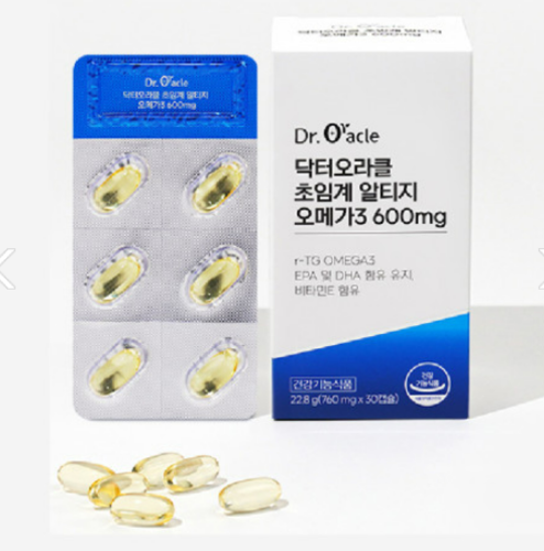 닥터오라클 초임계 알티지 오메가3 600mg