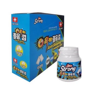 확깨는 졸음껌 무설탕 세트 51g 6통