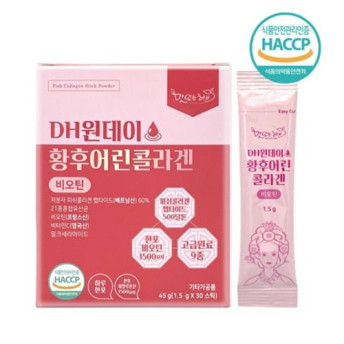<b>DH원데이 황후 어린콜라겐</b> 비오틴 45g 30포 1개월 피쉬콜라겐