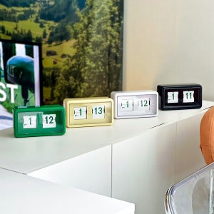 오르미 레트로 마운틴 플립 시계 인테리어 탁상시계 벽걸이시계