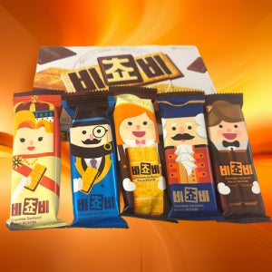 오리온 비쵸비 초코 과자 간식 125g 8박스