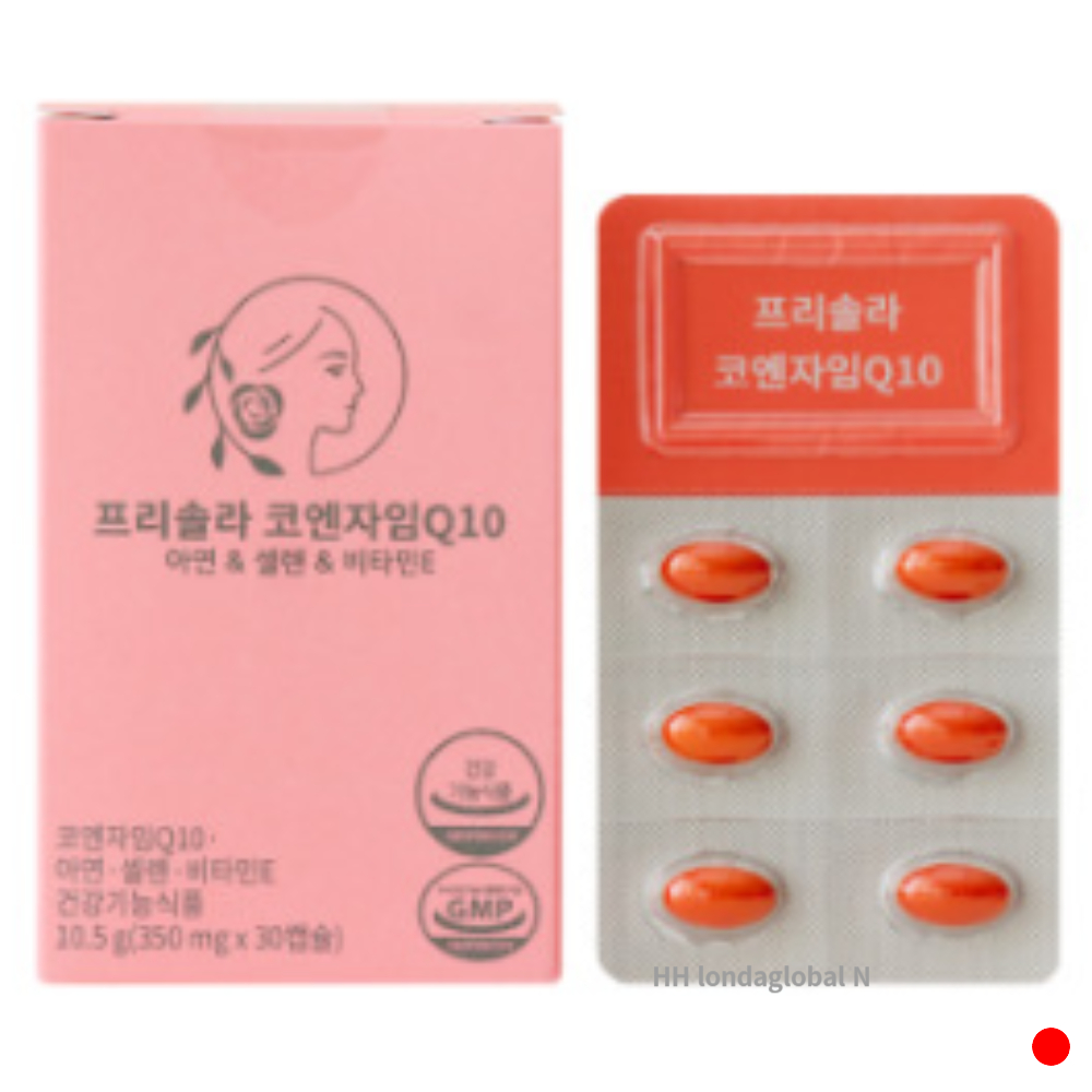 <b>프리솔라</b> 코엔자임Q10 아연 <b>셀레늄</b> 비타민E 30캡슐