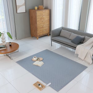 일월 프리미엄 텐셀 그레이 카본 탄소매트 싱글