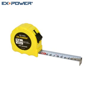 이엑스파워 자동줄자 목수줄자 홀드기능 나일론코팅블레이드 7.5m