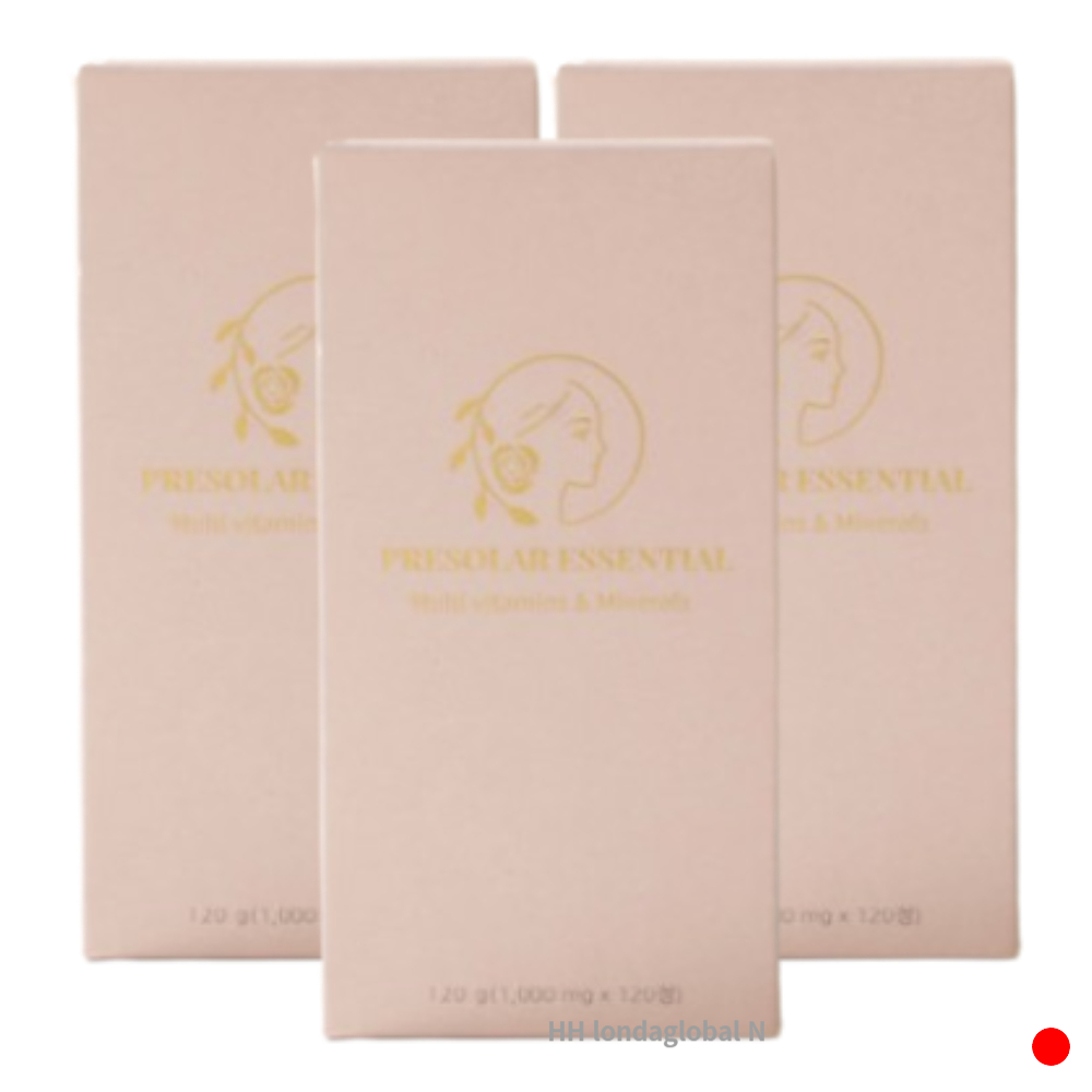 <b>프리솔라</b> 에센셜 여성 멀티비타민 미네랄 120정 X3