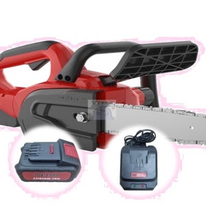 북성 충전체인톱 CS20 배터리+충전기세트 가정용 25cm 전동톱 미니톱 나무절단