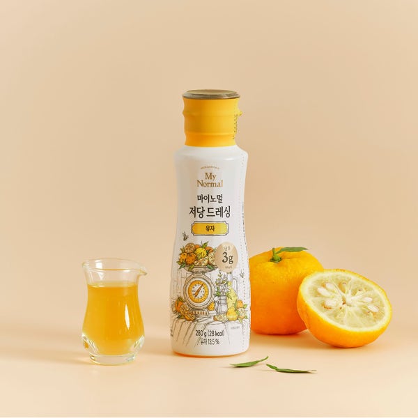 마이노멀 저당 샐러드 유자 드레싱 소스
