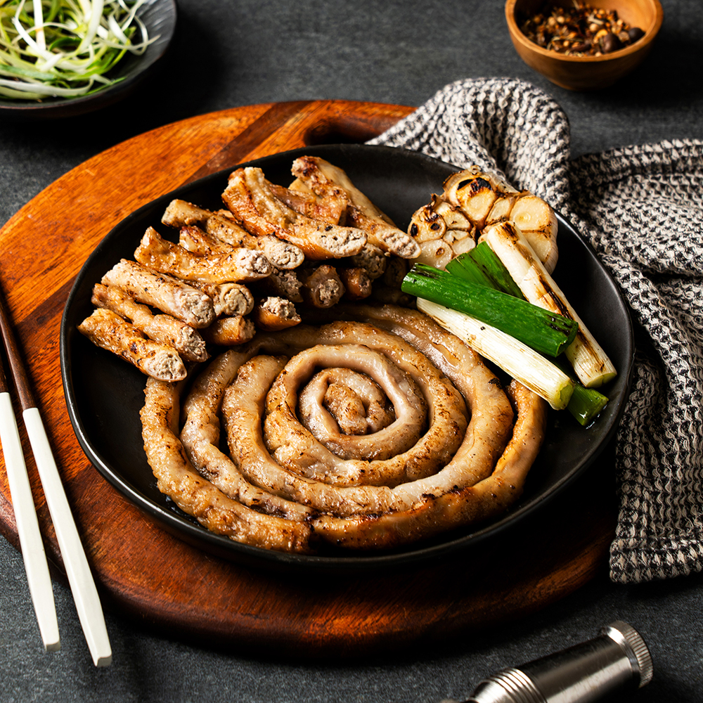 곱이곱빼기 소곱창 대창 막창 염통 소 곱창구이 초벌 캠핑 안주