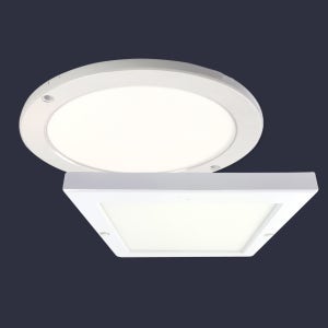 LED 무타공 엣지 직부등 원형 사각 8인치 20W 국내제작 현관등교체 욕실등 베란다등