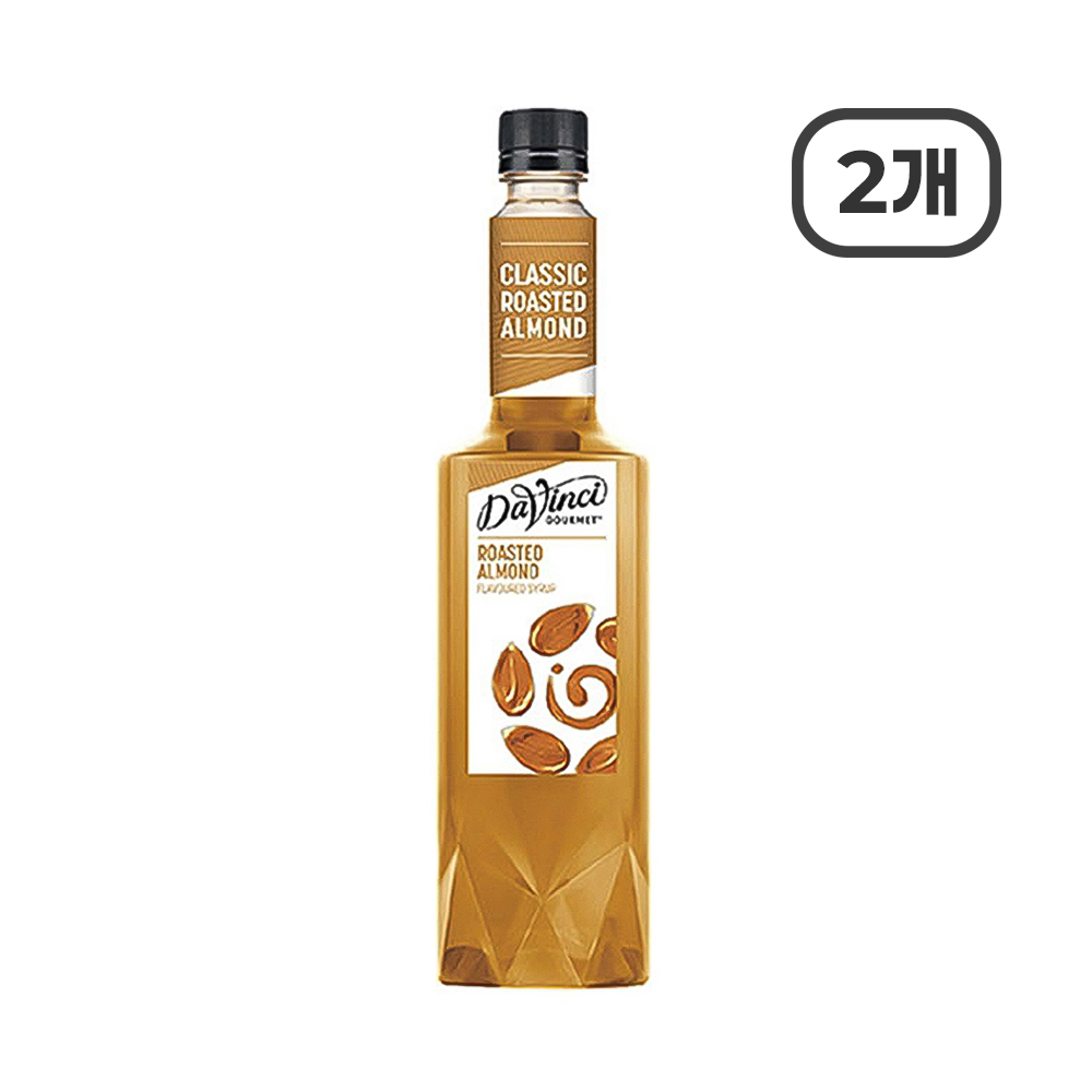 다빈치 아몬드시럽 750ml 2개
