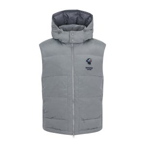 BAYC Hoodie Down Vest_L/GRAY (Men) (QM0EWV40232)