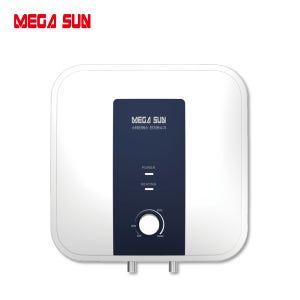 [본사직영] 메가썬 스텐 전기온수기 30리터 하향식 벽걸이 30L 스테인리스