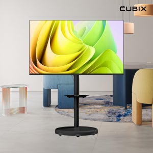 무빙큐빅스 블랙에디션 삼탠바이미 127cm(50인치) UHD 4K 스마트티비 셋트 이동식 TV 삼텐바이미 중소바이미