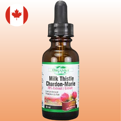 캐나다 <b>오가니카</b> 액상 밀크씨슬 밀크시슬 <b>간</b> 30ml (ORGANIKA MILK THISTLE-LIQUID)