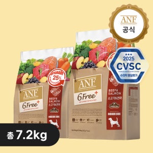 [대용량] ANF 독 소고기&연어 7.2kg (5.6kg +1.6kg) 강아지 사료