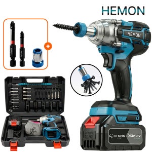 헤몬 임팩드릴 전동드릴 드라이버 무선 충전 풀세트