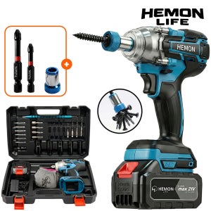 헤몬 임팩드릴 전동드릴 드라이버 무선 충전 풀세트