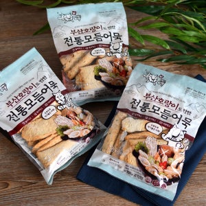 범표 부산 어묵 탕 반찬 전통모듬어묵(700g) 3봉