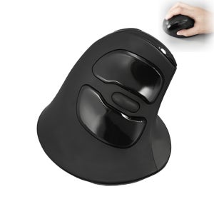 인체공학 무선 버티컬 마우스 6버튼 손목보호 최대 DPI 2400변환가능 미끄럼방지 코팅 RoHS 인증