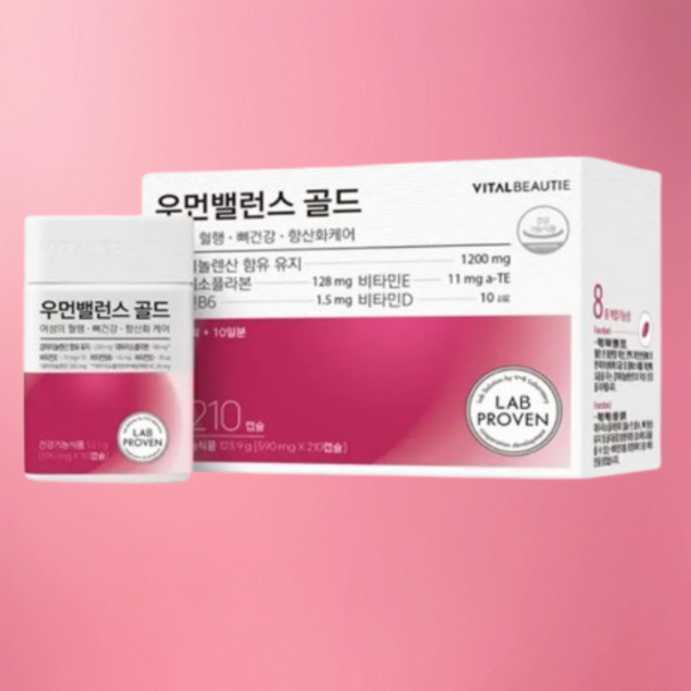 바이탈뷰티 우먼밸런스 골드 더블 기획 70일분 (<b>프림로즈</b> 리뉴얼)