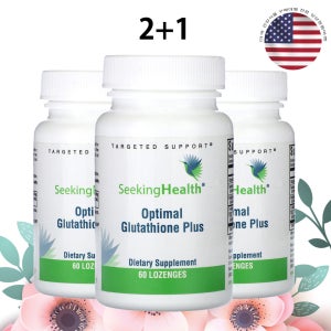 시킹헬스 옵티말 글루타치온 플러스 25mg 60정 로젠지 PQQ S 아세틸 x 3병